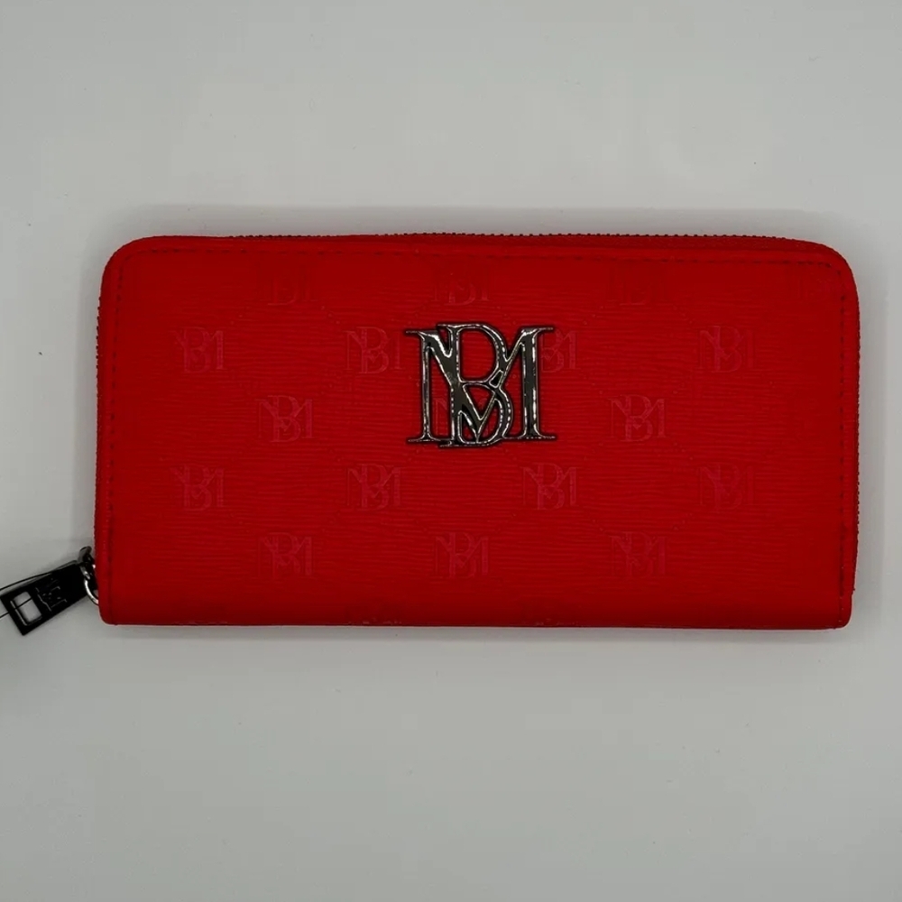 Bright Red Badgley Mischka Wallet